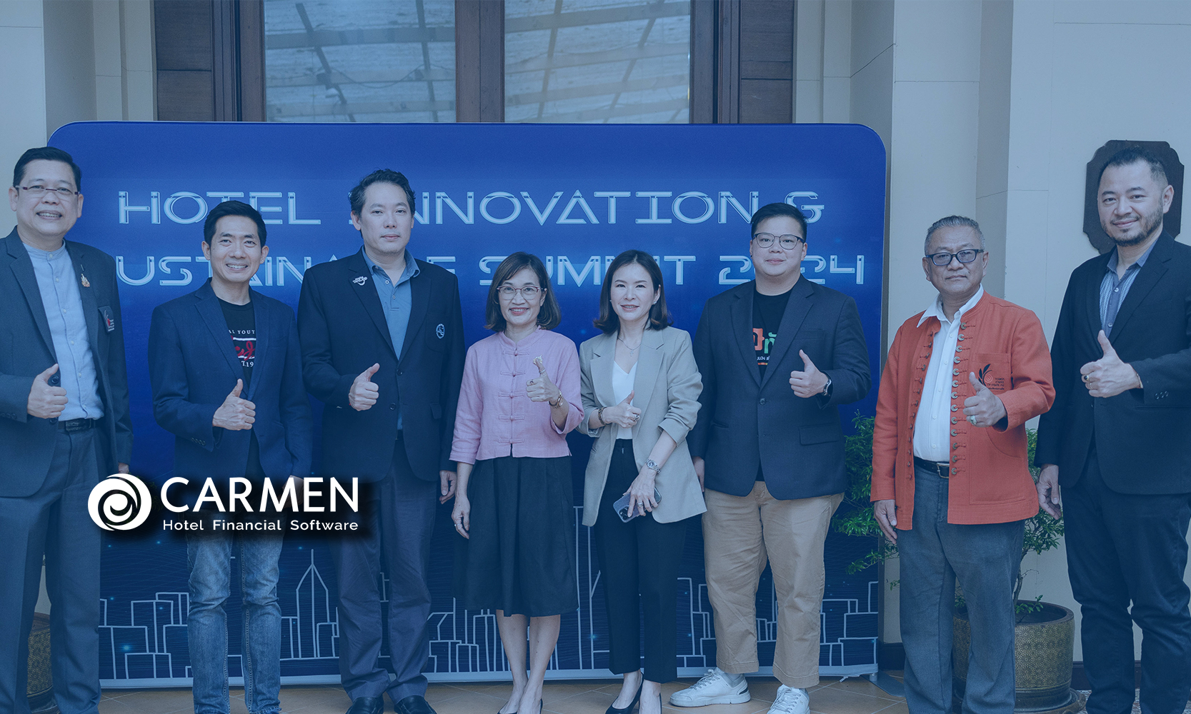 Carmen Partners with TAT and TCCM in the Hotel Innovation & Sustainable Summit 2024
