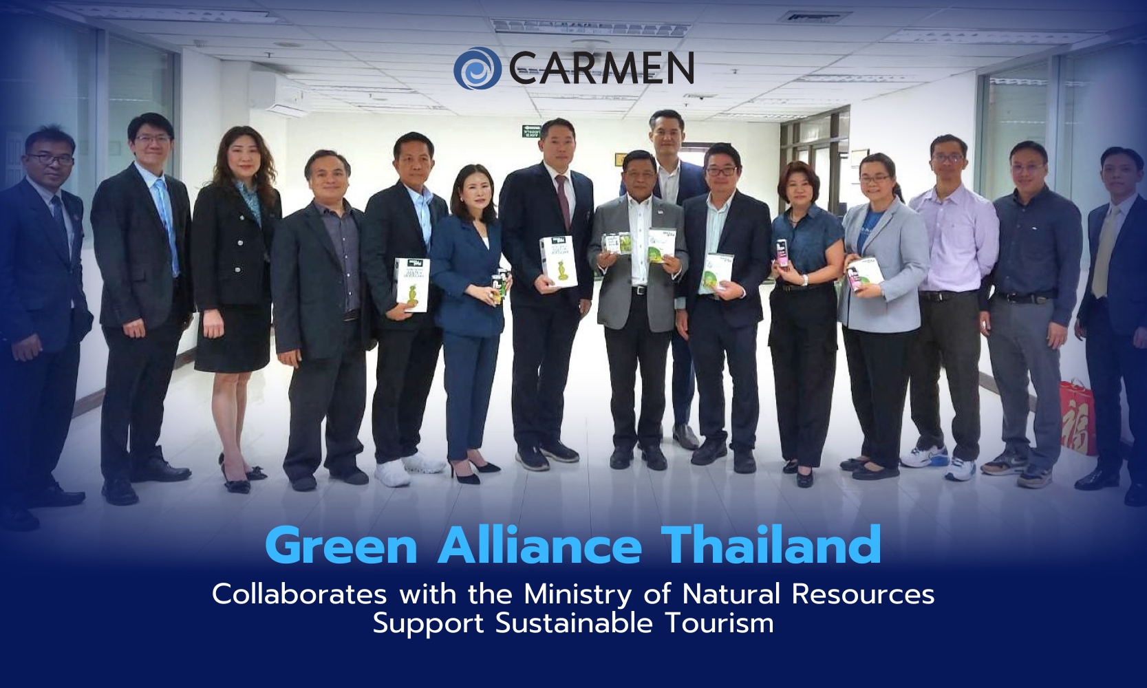 Green Alliance Thailand Collaborates with the Ministry of Natural Resources Support to Sustainable Tourism